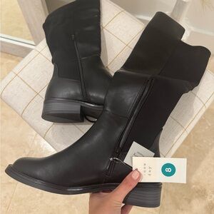 Target A New Day Black Knee-High Women's Boots